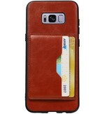 Tarjetas de contraportada 2 para Galaxy S8 Plus Brown