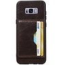 Portrait Back Cover 2 Cards for Galaxy S8 Plus Mocca