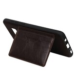 Tarjetas de contraportada 2 para Galaxy S8 Plus Mocca