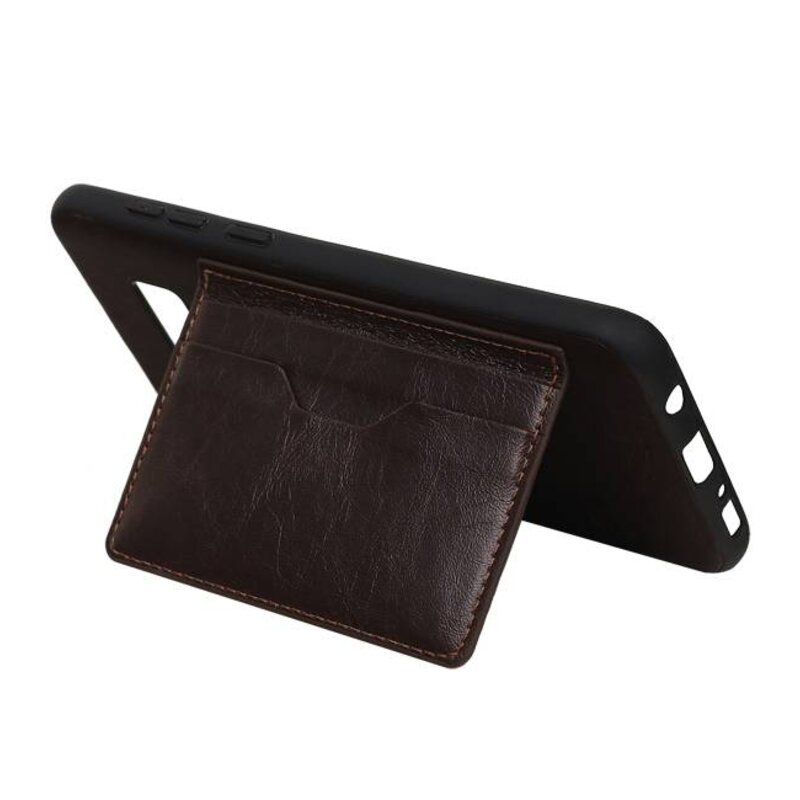 Tarjetas de contraportada 2 para Galaxy S8 Plus Mocca