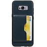 Portræt bagcover 2 kort til Galaxy S8 Plus Navy