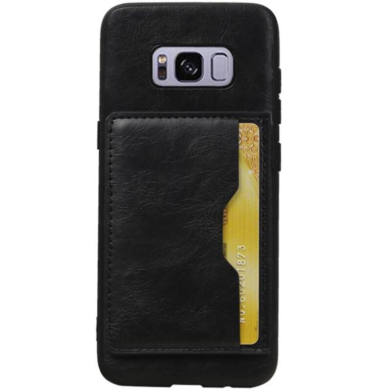 Standing Back Cover 1 Passes for Galaxy S8 Black