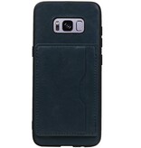 Portrait Back Cover 1 Cards for Galaxy S8 Navy