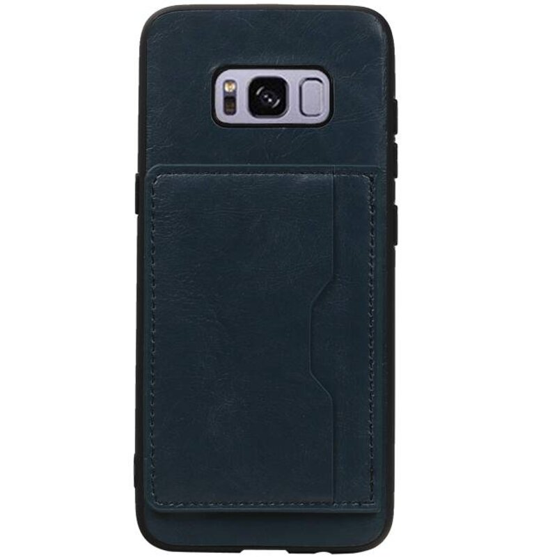 Portrait Back Cover 1 Cartes pour Galaxy S8 Navy