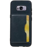 Portrait Back Cover 1 Cards for Galaxy S8 Navy