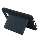 Portrait Back Cover 1 Cartes pour Galaxy S8 Navy