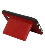 Copertura posteriore in piedi 1 passa per Galaxy S8 Red