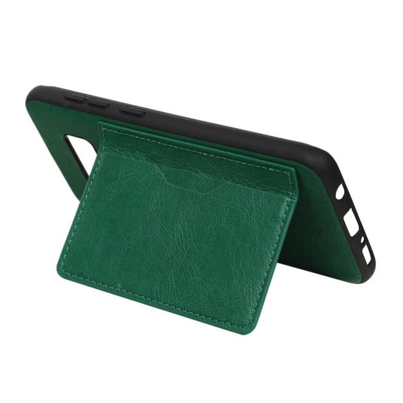 Portrait Back Cover 1 Cards for Galaxy S8 Green