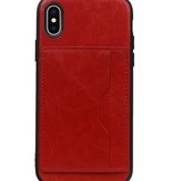 Standing Back Cover 1 Passes for iPhone X Red