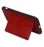 Standing Back Cover 1 Passes for iPhone X Red