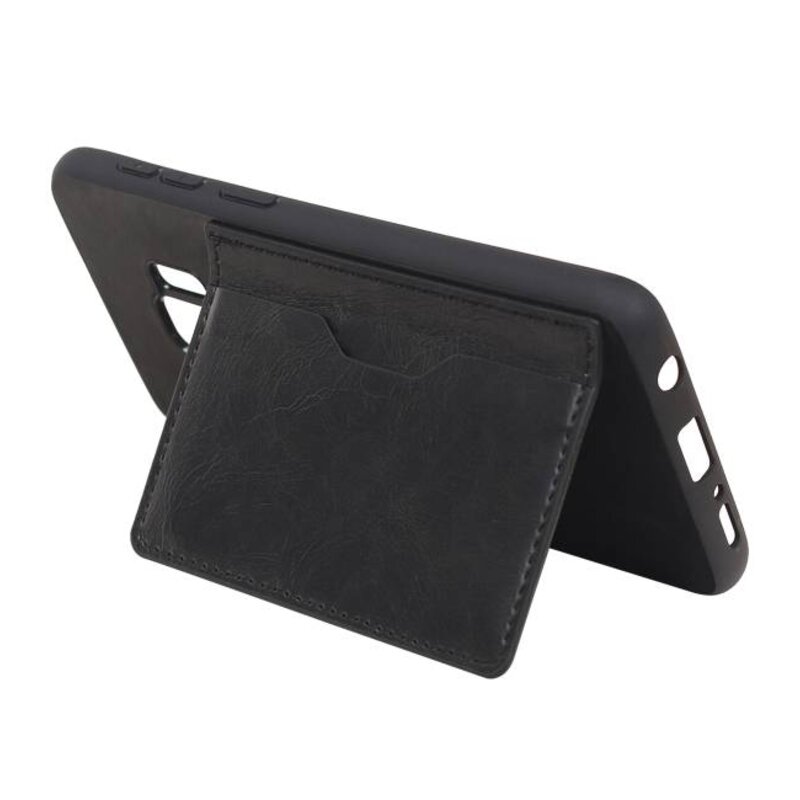 Tarjetas de contraportada retrato 1 para Galaxy S9 negro