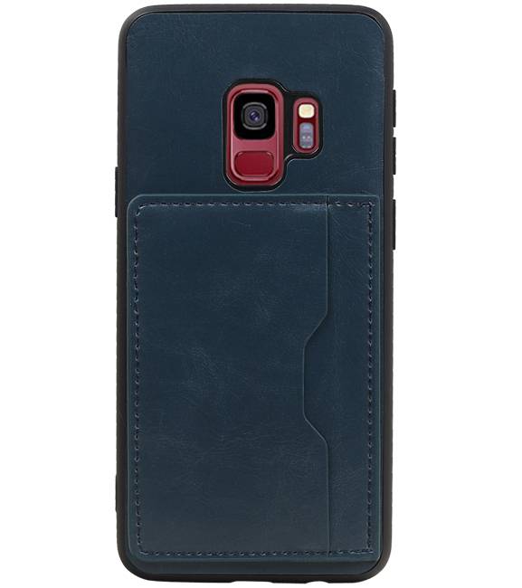 Portrait Back Cover 1 Cards for Galaxy S9 Navy