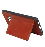 Tarjetas de contraportada retrato 1 para Galaxy S9 Brown