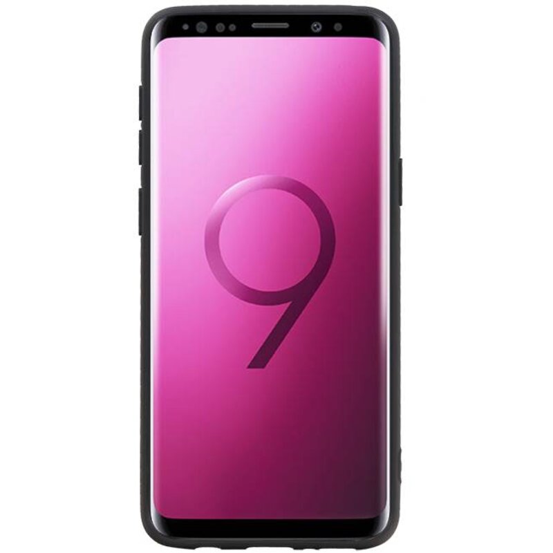 Portræt Bag Cover 1 Kort til Galaxy S9 Brown