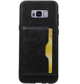 Standing Back Cover 1 Passes for Galaxy S8 Plus Black