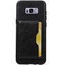 Standing Back Cover 1 Passes for Galaxy S8 Plus Black