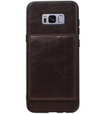 Carte di copertura posteriore 1 per Galaxy S8 Plus Mocca