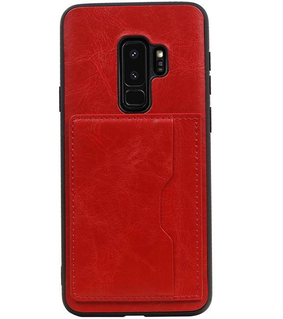 Standing Back Cover 1 Passes for Galaxy S9 Plus Red