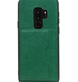 Portrait Back Cover 1 Cards for Galaxy S9 Plus Green