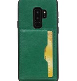 Portrait Back Cover 1 Cards for Galaxy S9 Plus Green