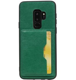 Portrait Back Cover 1 Cartes pour Galaxy S9 Plus Green