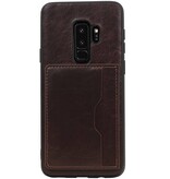 Ständigen Rückendeckel 1 Karten für Galaxy S9 Plus Mocca