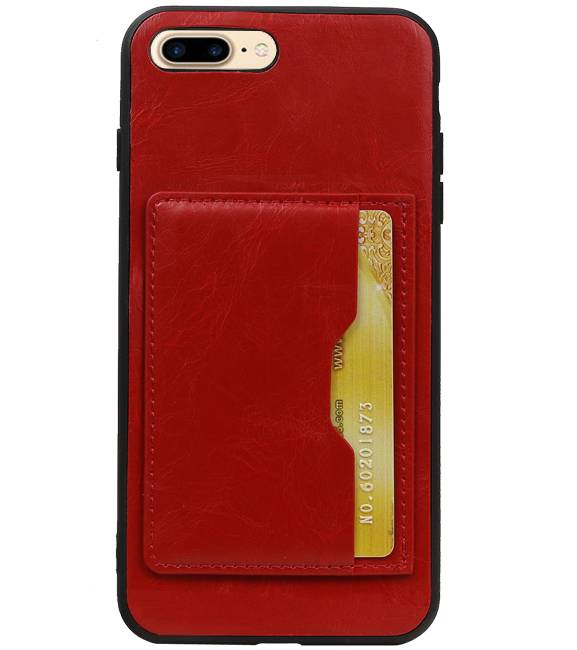 Standing Back Cover 1 Passes for iPhone 8 Plus Red