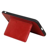 Couverture arrière 1 Passes pour iPhone 8 Plus Rouge