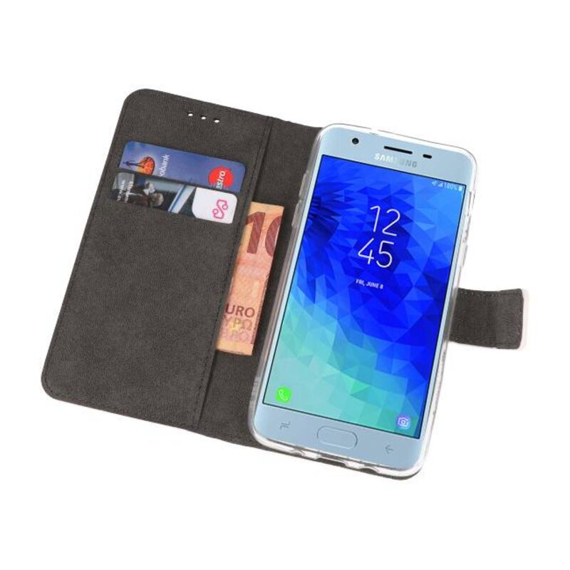 Wallet Cases Case for Galaxy J3 2018 White