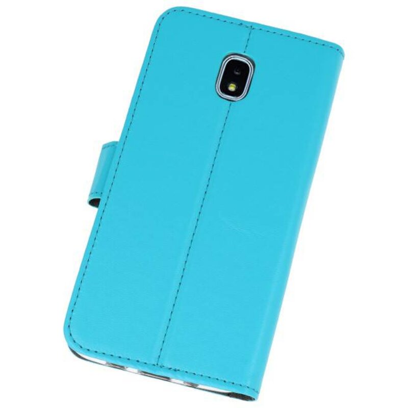 Wallet Cases Case for Galaxy J3 2018 Blue
