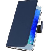 Etuis portefeuille pour Galaxy J3 2018 Navy