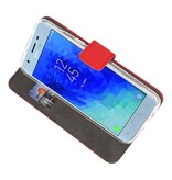 Veske Tasker Etui til Galaxy J3 2018 Red