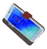 Wallet Cases Case for Galaxy J3 2018 Brown