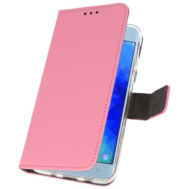 Wallet Cases Case for Galaxy J3 2018 Pink