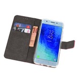 Custodia a Portafoglio per Galaxy J3 2018 Rosa