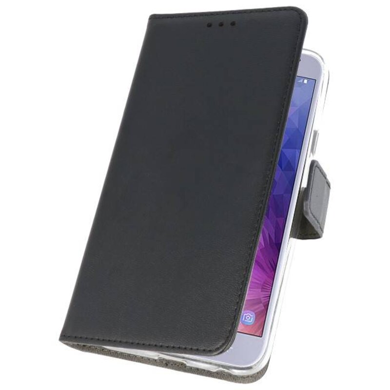 Estuche con monedero para Galaxy J4 2018 Negro