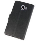 Estuche con monedero para Galaxy J4 2018 Negro