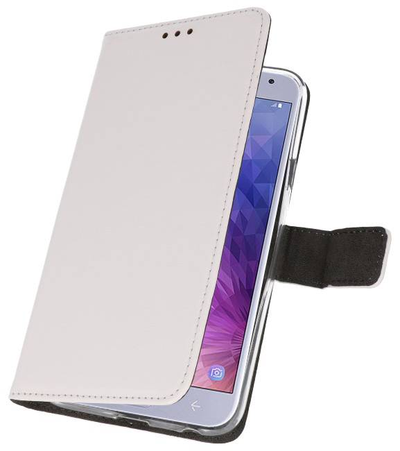 Custodia a Portafoglio per Galaxy J4 2018 Bianco