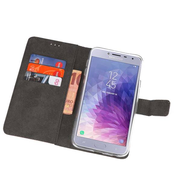 Wallet Cases Case for Galaxy J4 2018 White