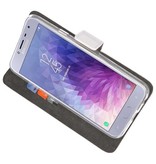 Custodia a Portafoglio per Galaxy J4 2018 Bianco