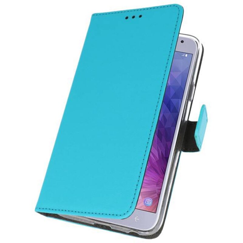Custodia a Portafoglio per Galaxy J4 2018 Blu