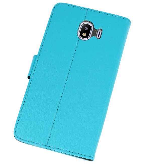 Funda con monedero para Galaxy J4 2018 Azul