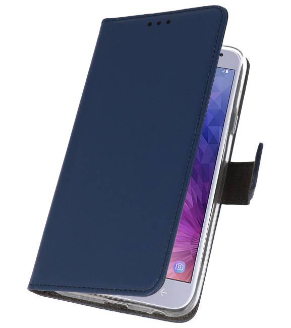 Custodia a Portafoglio per Galaxy J4 2018 Navy