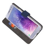 Wallet Cases Tasche für Galaxy J4 2018 Navy
