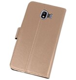 Wallet Cases Case for Galaxy J4 2018 Gold