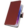 Wallet Cases Case for Galaxy J4 2018 Brown