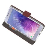 Funda con monedero para Galaxy J4 2018 Marrón