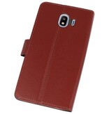 Wallet Cases Case for Galaxy J4 2018 Brown