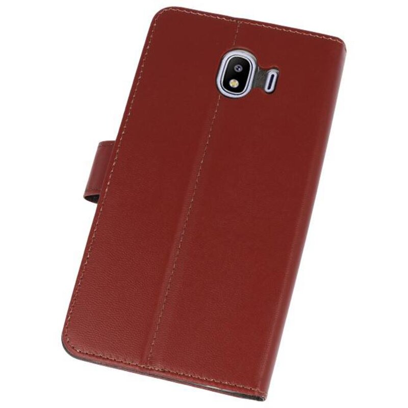 Wallet Cases Case for Galaxy J4 2018 Brown