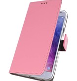 Etuis Portefeuille Etui pour Galaxy J4 2018 Rose